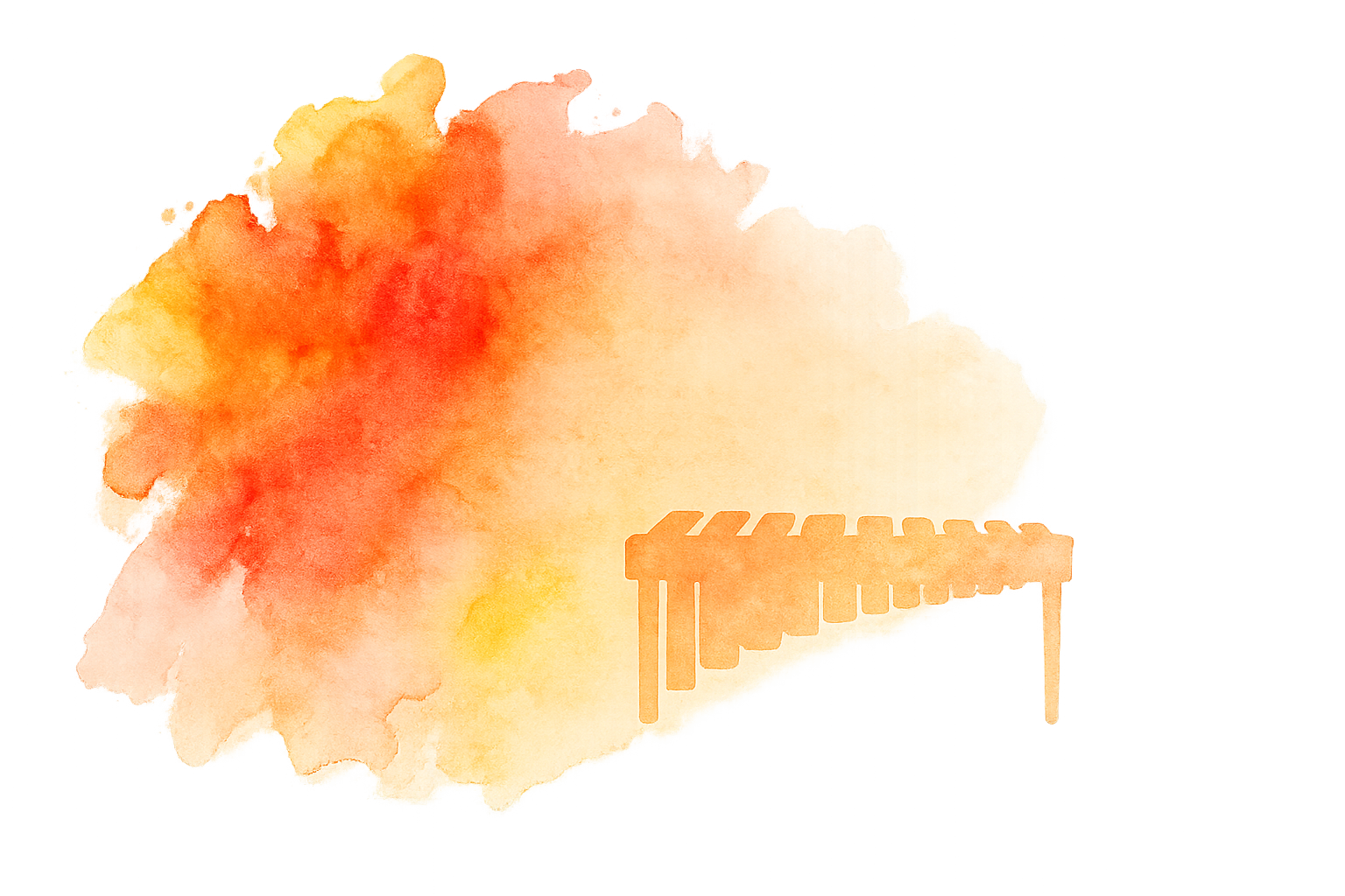 Watercolor illustration for Upcoming Events